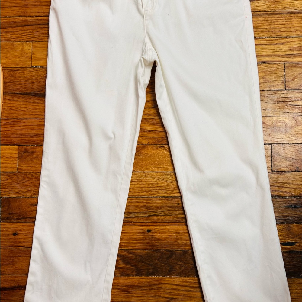 Jones New York White Stretch Pants